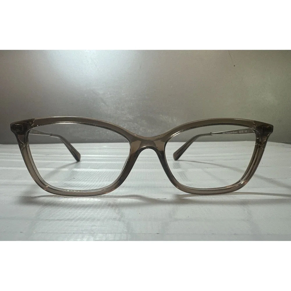 Coach HC6146U 5561 Transparent Brown Cat Eye ( Frames Only) 53-16-140 Womens